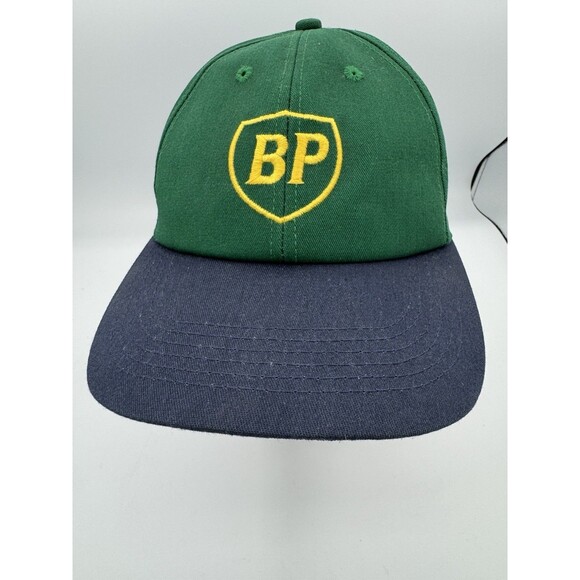 Vintage BP British Petroleum Trucker Hat Snapback Made in USA GUC - Picture 5 of 9